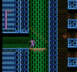 une photo d'Ã©cran de Blue Shadow sur Nintendo Nes